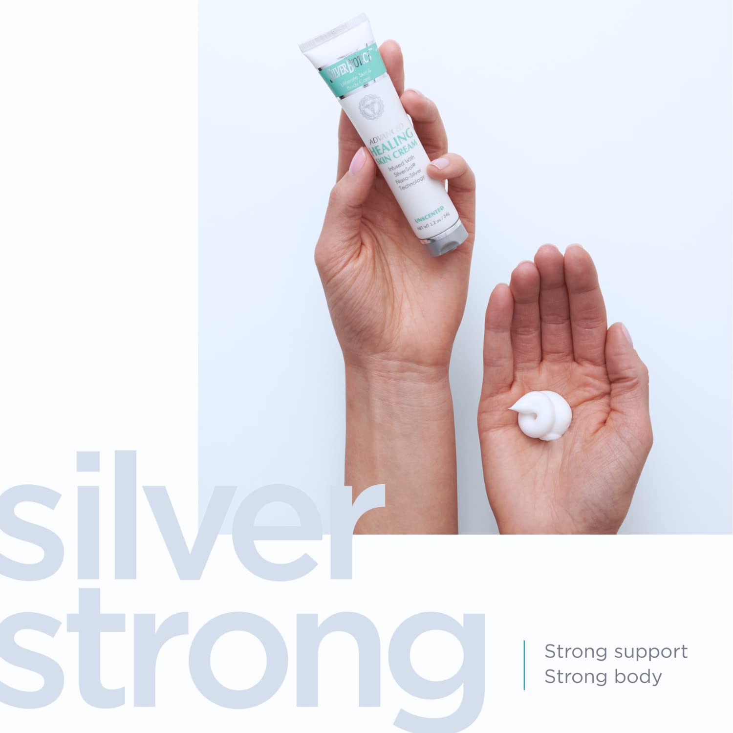 Amazon.com: Silver Biotics Nano Silver Healing Lotion Cream